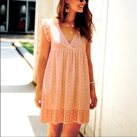 BellanBlue Dresses & Skirts - BOHO PINK MINI DRESS